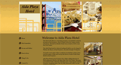 Desktop Screenshot of aidaplazahotel.com