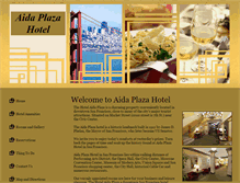 Tablet Screenshot of aidaplazahotel.com